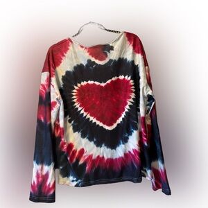Tye dye long sleeve 3x